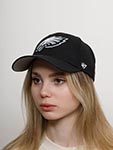 Бейсболка 47 BRAND арт. F-MVP24WBV-BK Philadelphia Eagles NFL (черный)